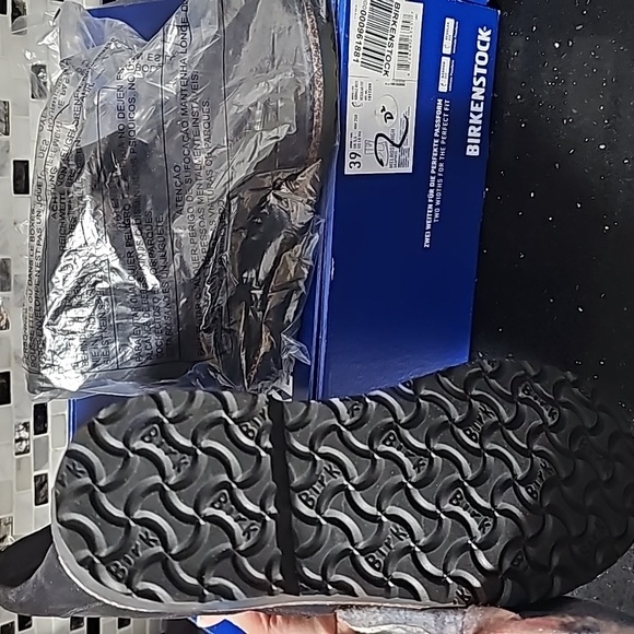 Melrose High Birkenstock Boots Grphite Suede 39 - Picture 3 of 3